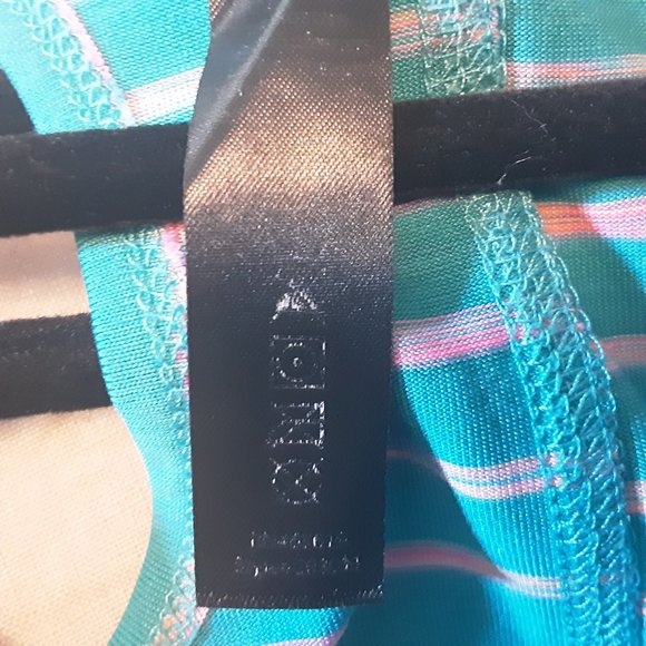 🌞 Reebok Turquoise Pink Racerback Tank | XS - Picture 10 of 10